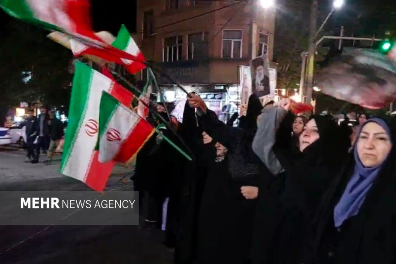دویست‌وپانزدهمین شب اجتماع خونخواهی آقای شهید ایران در اردبیل