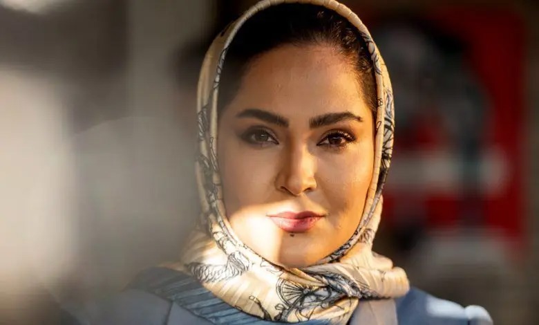 یلدا و ابراهیم ویسیِ«بدنام» در پشت‌صحنه