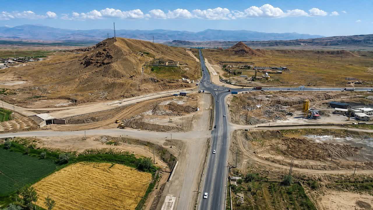 بررسی روند تکمیل تقاطع ایواوغلی خوی