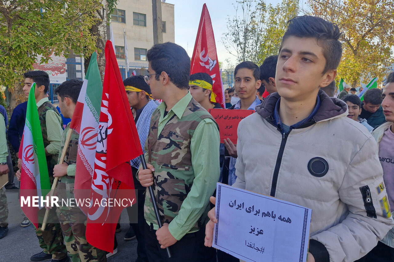 رزمایش بزرگ جان‌فدایان در اردبیل