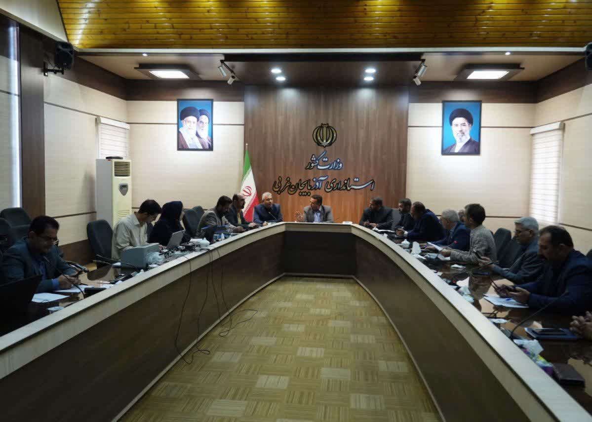تصویب ۲۳طرح سرمایه‌گذاری در کارگروه امور زیربنایی آذربایجان غربی