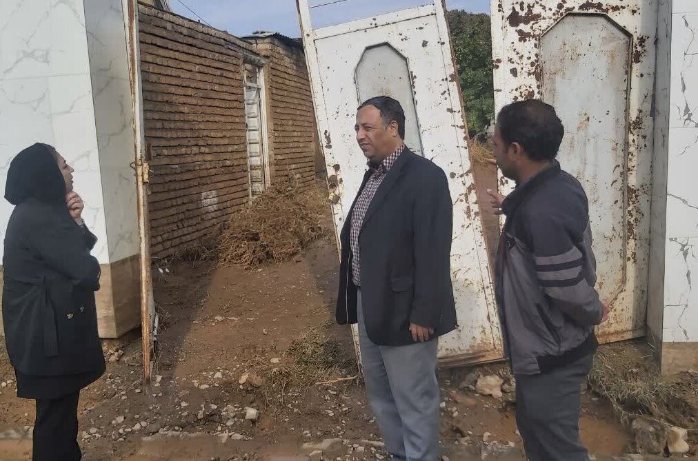 امینی: سیل به بخش کشاورزی روستای اورنلر ماکو ۴ میلیارد تومان خسارت زد