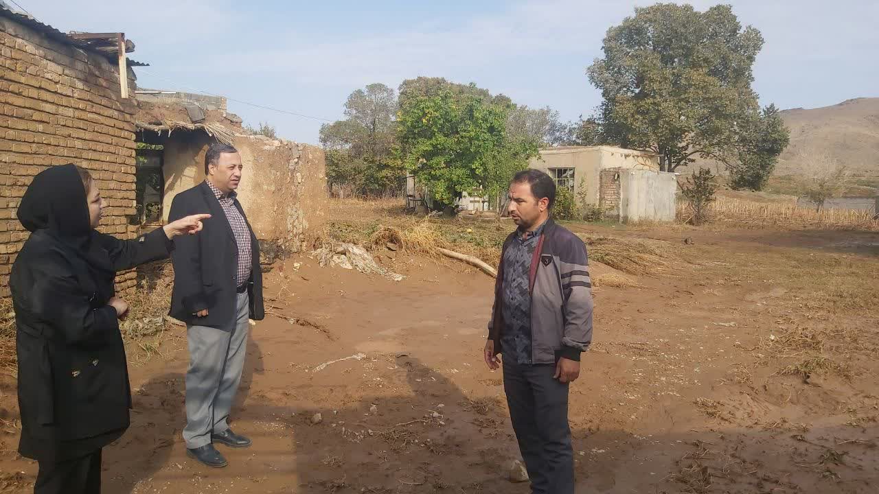 برآورد اولیه ۴ میلیارد تومانی خسارت سیل به بخش کشاورزی روستای «اولنلر» ماکو