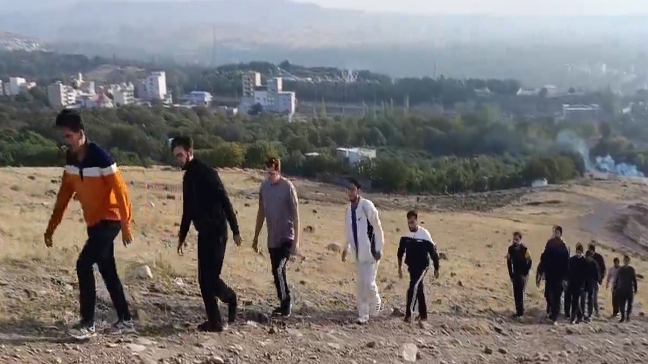 برگزاری کوهپیمایی خانوادگی‌ در مراغه