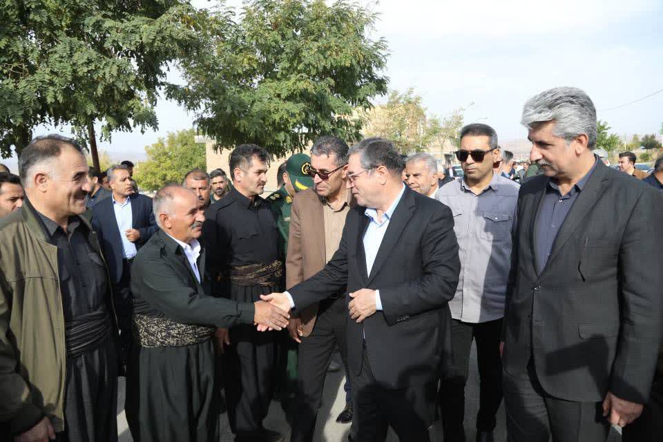 سفر استاندار آذربایجان‌غربی به شهرستان مهاباد