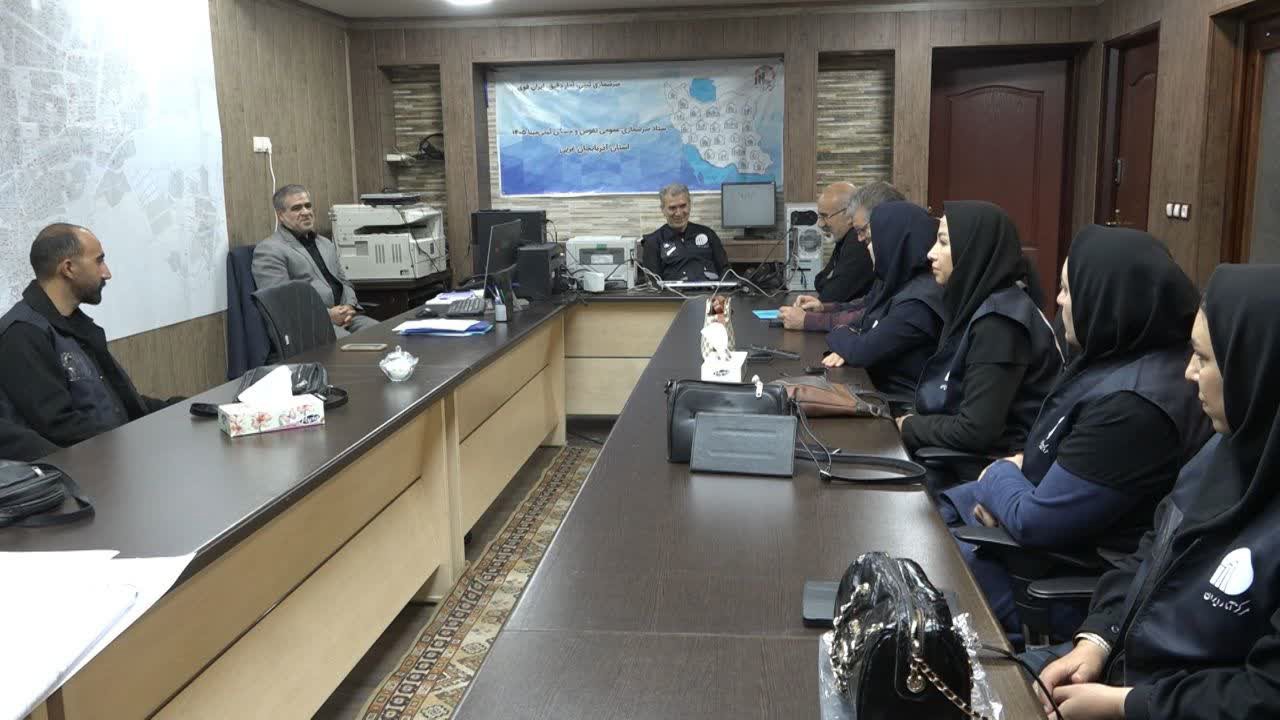 ثبت اطلاعات ۳ هزار و ۸۵۰ خانوار شهری و روستایی خوی درسرشماری  ۱۴۰۵