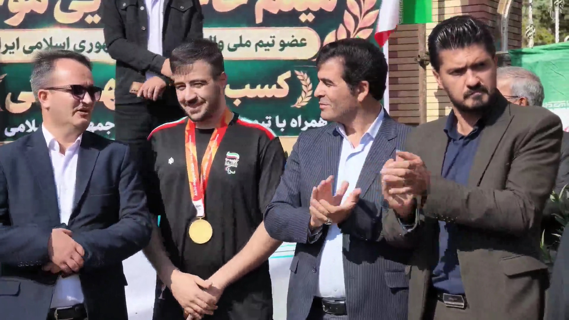 استقبال از قهرمان طلایی پاراآسیایی ناگویا در شبستر