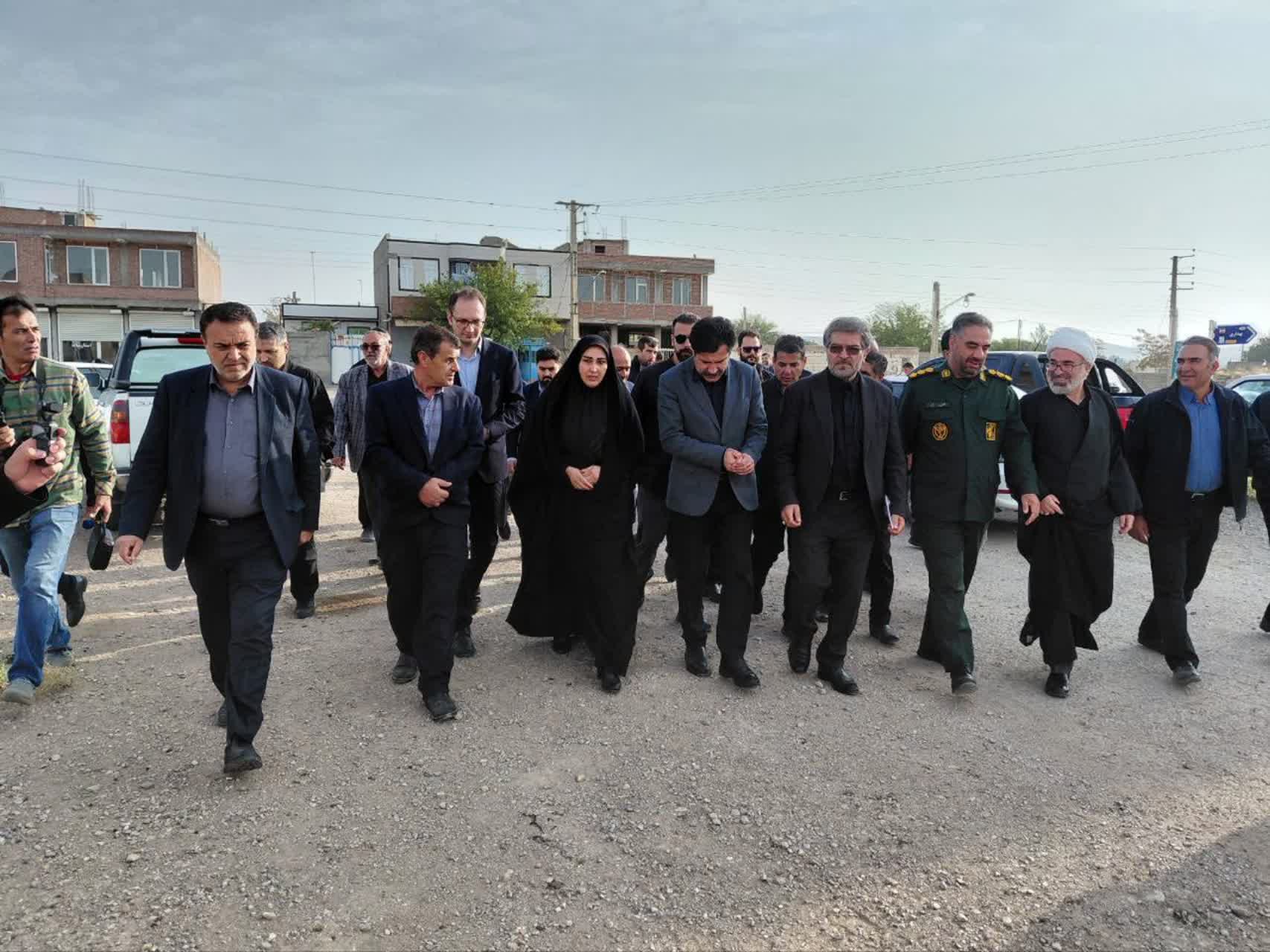 معاون رئیس‌جمهور وارد شهرستان باروق آذربایجان غربی شد